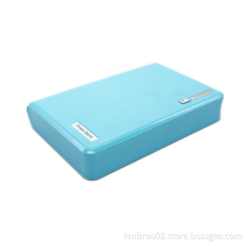 Wallet Power Bank with Flashlight and Dual USB Ports
